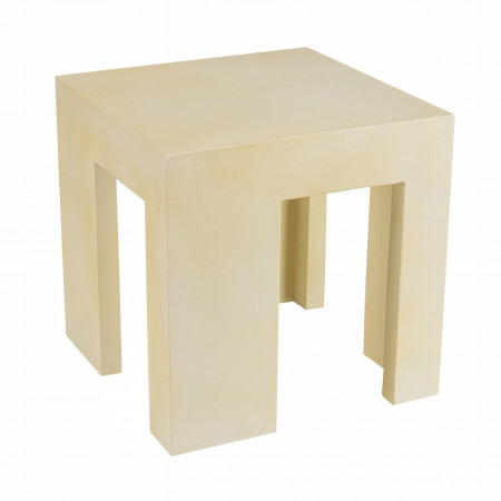 GREGOIRE - Tabouret carré 50x50cm pieds...