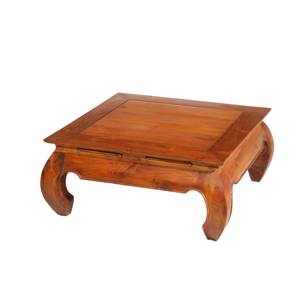 80 Table Teck Opium Basse X 5AL3j4Rq
