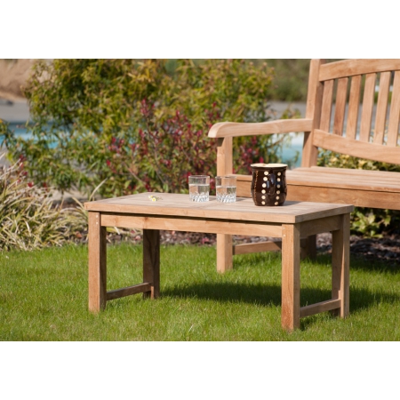 HARRIS - Table basse de jardin rectangulaire...