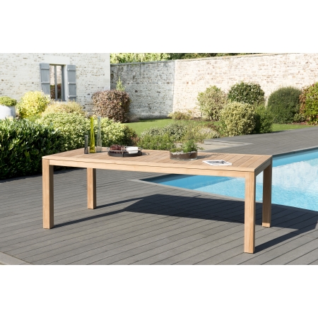 HALICE - Table de jardin 6/8 personnes - VIESTE...