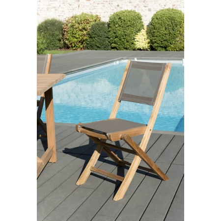 HARRIS - Ensemble de 2 chaises de jardin...