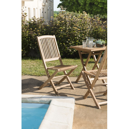 HARRIS - Ensemble de 2 chaises de jardin...