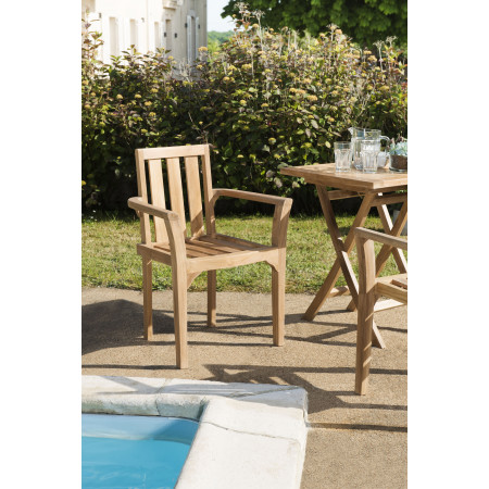 HARRIS - Ensemble de 2 fauteuils de jardin...