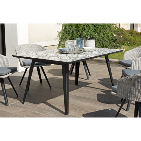 VICTOIRE - Table de jardin 4/6 personnes -...