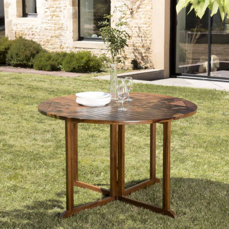 HANNA - Table de jardin 4/5 personnes - table...