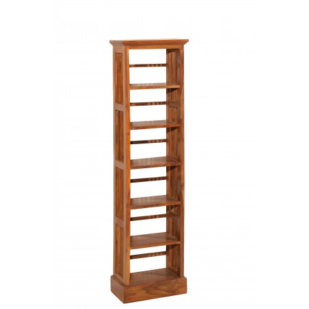 Chic - Bibliothèque avec 4 portes Contemporain - Meuble Étagère Armoire de  Rangement 90x35x200 cm Bois de chêne et verre @809834