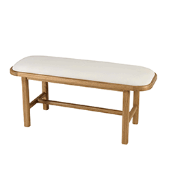 Image dynamique du banc 1 place sous différents angles