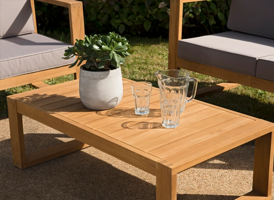 Tables basses de jardin